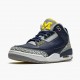 Nike Air Jordan 3 Retro Michigan AJ Shoes