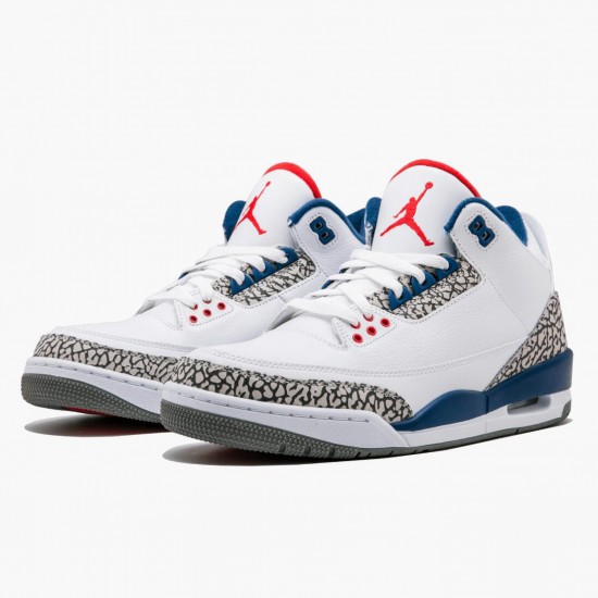 Nike Air Jordan 3 Retro OG True Blue AJ Shoes