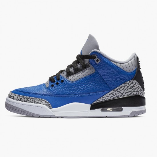 Nike Air Jordan 3 Retro Varsity Royal Cement AJ Shoes