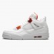 Nike Air Jordan 4 Retro Metallic Orange AJ Shoes