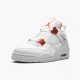 Nike Air Jordan 4 Retro Metallic Orange AJ Shoes