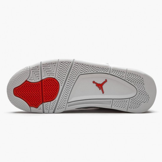 Nike Air Jordan 4 Retro Metallic Orange AJ Shoes