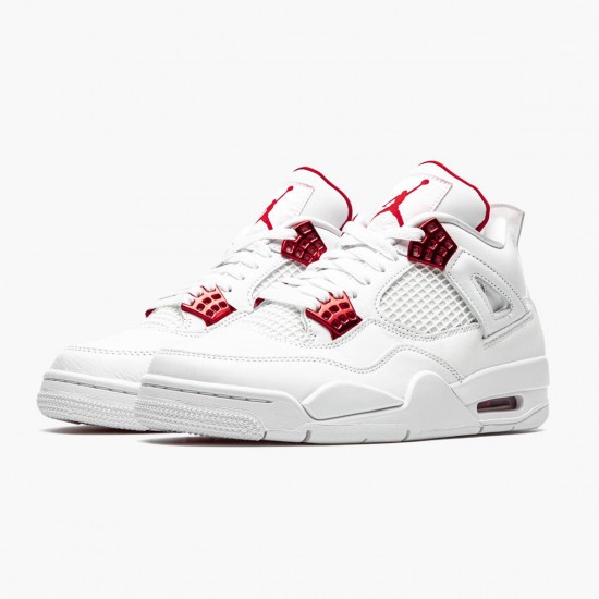 Nike Air Jordan 4 Retro Metallic Red AJ Shoes