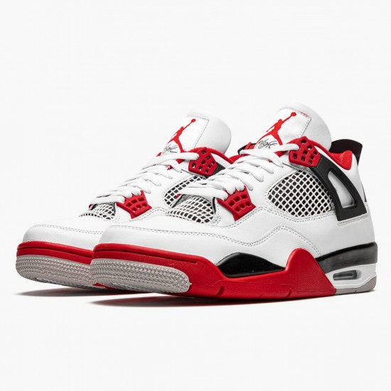 Nike Air Jordan 4 Retro OG Fire Red 2020 AJ Shoes