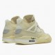 Nike Air Jordan 4 Retro Off-White Sail AJ Shoes