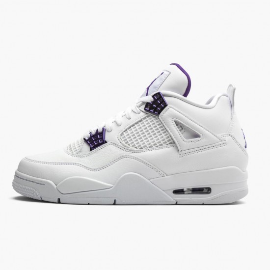 Nike Air Jordan 4 Retro Purple AJ Shoes