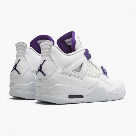 Nike Air Jordan 4 Retro Purple AJ Shoes