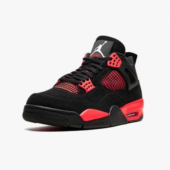 Nike Air Jordan 4 Retro Red Thunder AJ Shoes