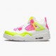 Nike Air Jordan 4 Retro White Lemon Pink AJ Shoes