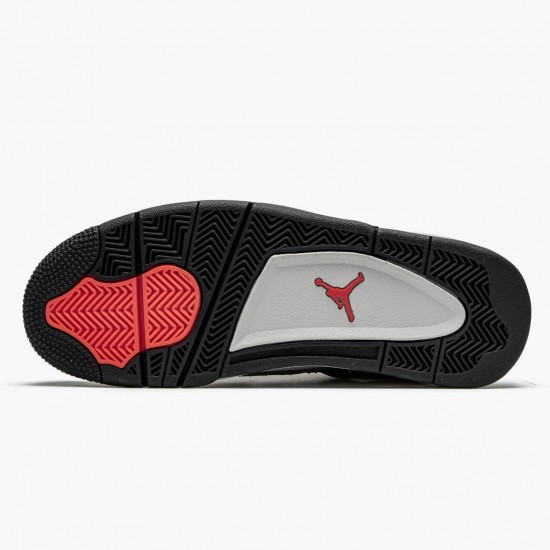 Off-White x Nike Air Jordan 4 Retro Taupe Haze AJ Shoes