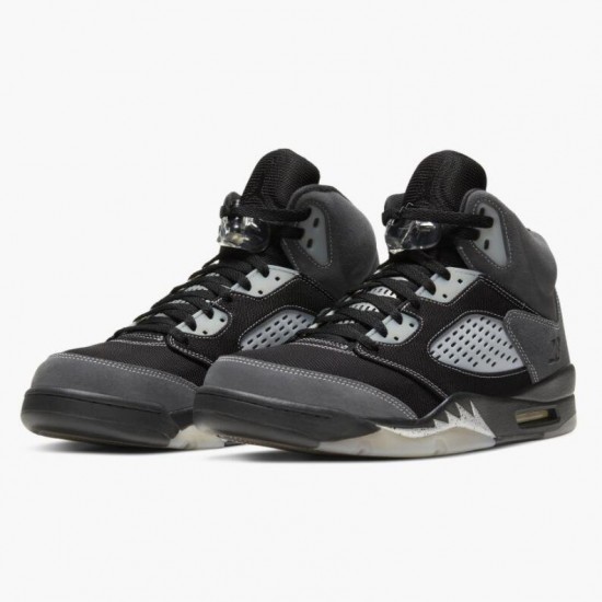 Nike Air Jordan 5 Retro Anthracite AJ Shoes