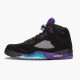 Nike Air Jordan 5 Retro Black Grape AJ Shoes