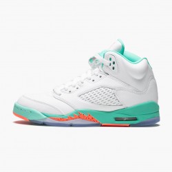 Nike Air Jordan 5 Retro Light Aqua AJ Shoes