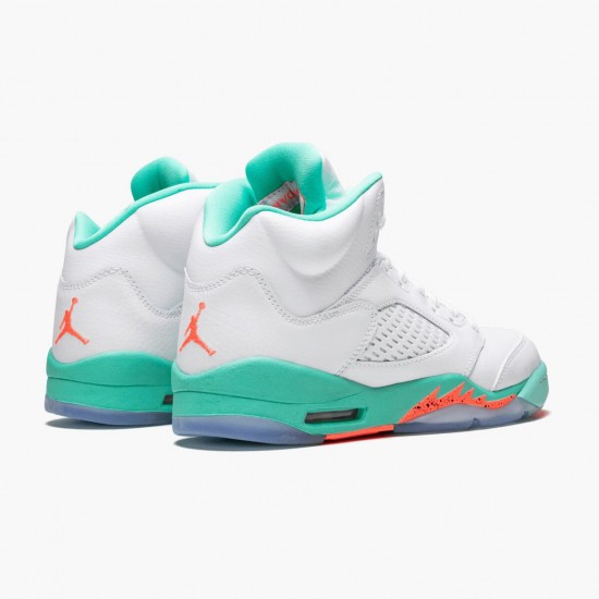 Nike Air Jordan 5 Retro Light Aqua AJ Shoes