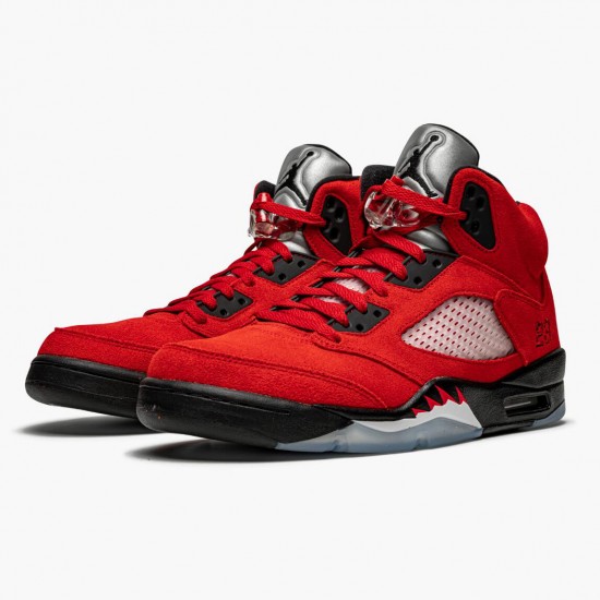 Nike Air Jordan 5 Retro Raging Bull Red AJ Shoes