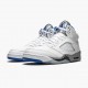 Nike Air Jordan 5 Retro White Stealth AJ Shoes