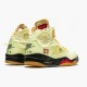 Off-White x Nike Air Jordan 5 Retro Sail AJ Shoes