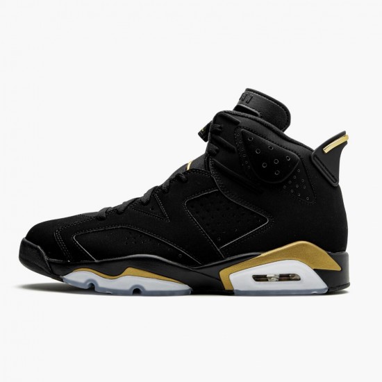 Nike Air Jordan 6 Retro DMP 2020 Black Metallic Gold AJ Shoes