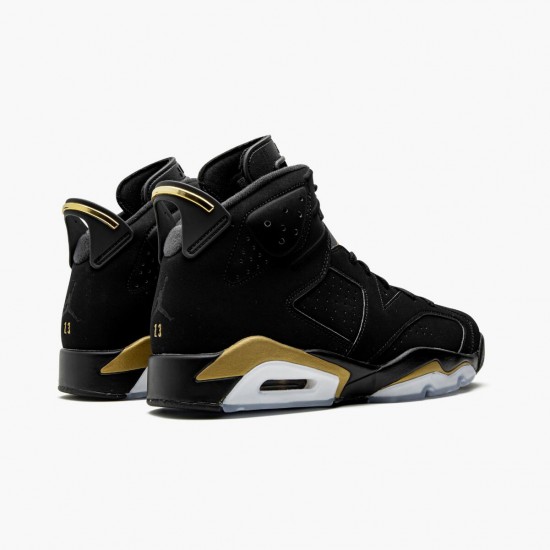 Nike Air Jordan 6 Retro DMP 2020 Black Metallic Gold AJ Shoes