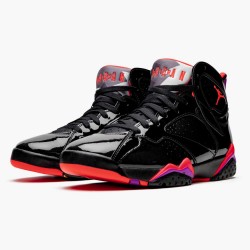 Nike Air Jordan 7 Retro Black Patent AJ Shoes