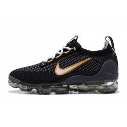 Nike Air VaporMax 2021 Flyknit (W/M) Black Yellow DH4086-001 Shoes