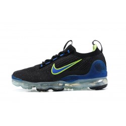 Nike Air VaporMax 2021 Flyknit (W/M) Blue Black and Green Shoes
