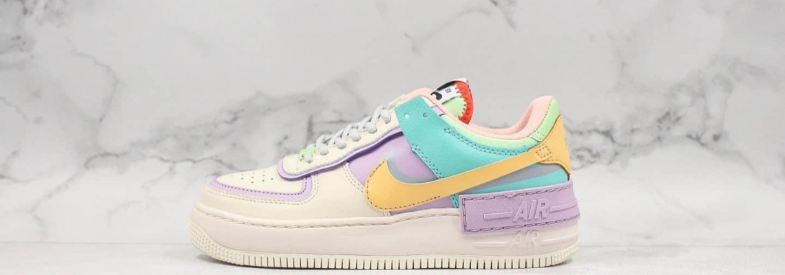 Nike Air Force 1 Shadow “Tropical Twist” Sneakers Style: CI0919-101 Running Shoes