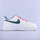 Nike Air Force 1 Low White Beige Green Red