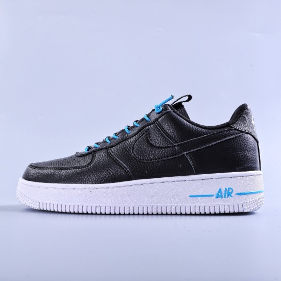 WMNS Air Force 1 Low 07 Lux Black Light Blue