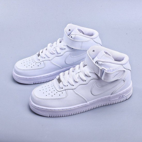 Nike Air Force 1 07 Mid White