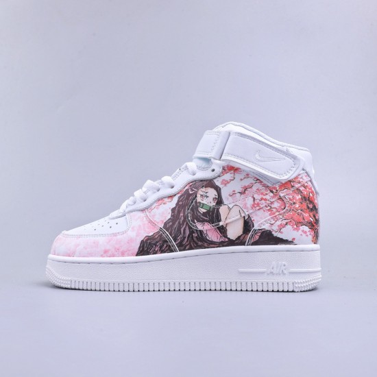 Nike Air Force 1 High 07 White Pink