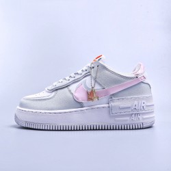 WMNS Air Force 1 Shadow "Photon Dust Pink Foam"