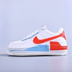 WMNS Air Force 1 Shadow Summit White "Team Orange"