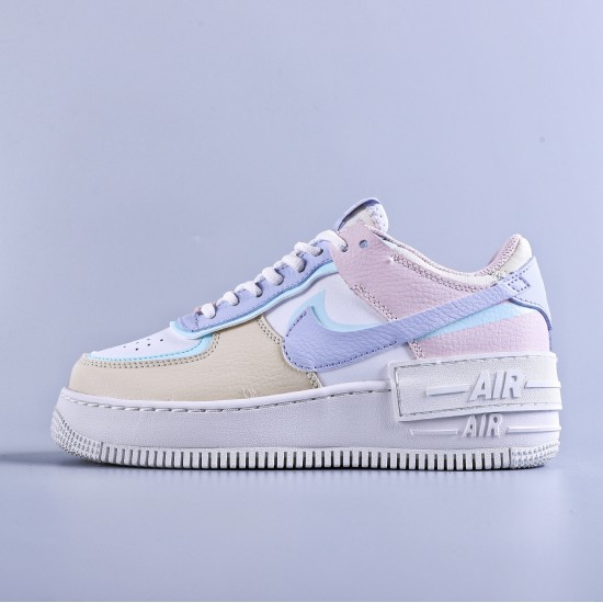 WMNS Air Force 1 Shadow White Glacier Blue Ghost