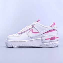 WMNS Air Force 1 Shadow White "Magic Flamingo"