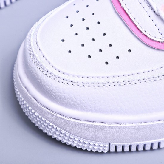 WMNS Air Force 1 Shadow White Magic Flamingo