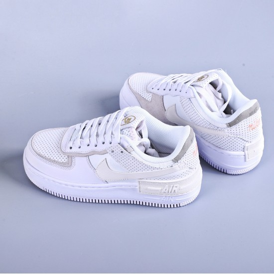 WMNS Air Force 1 Shadow White Stone Atomic Pink