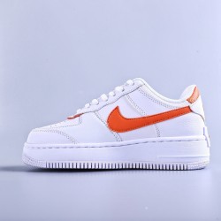 WMNS Air Force 1 Shadow White "Total Orange"