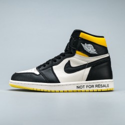 Air Jordan 1 Retro High "Not for Resale" Varsity Maize