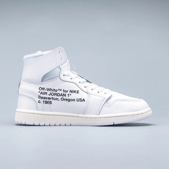 Air Jordan 1 Retro High Off-White White